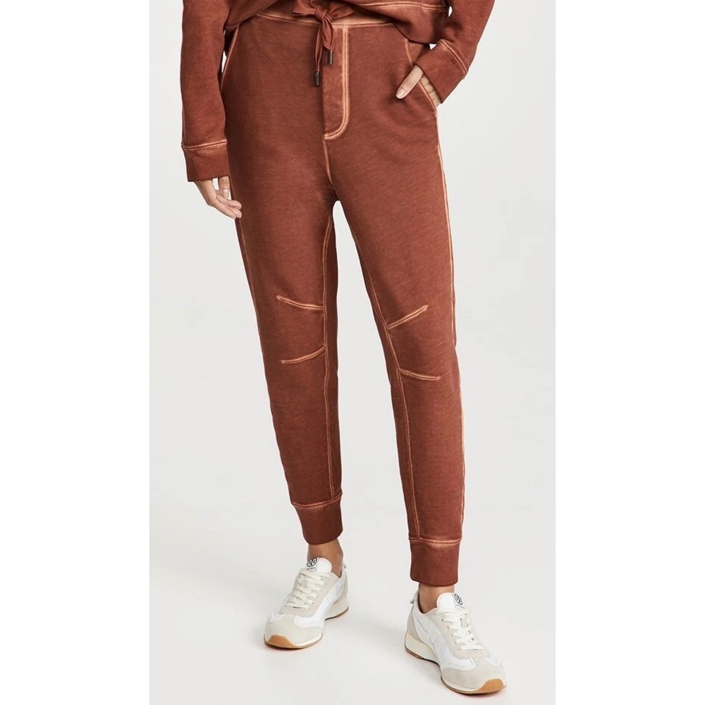 Veronica Beard Joggers Preslee Nutmeg Brown XS